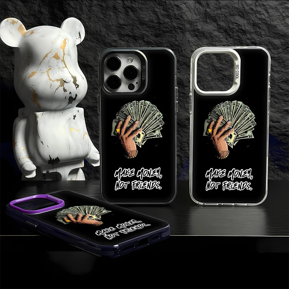 Coque de téléphone « Le temps c'est de l'argent » pour iPhone