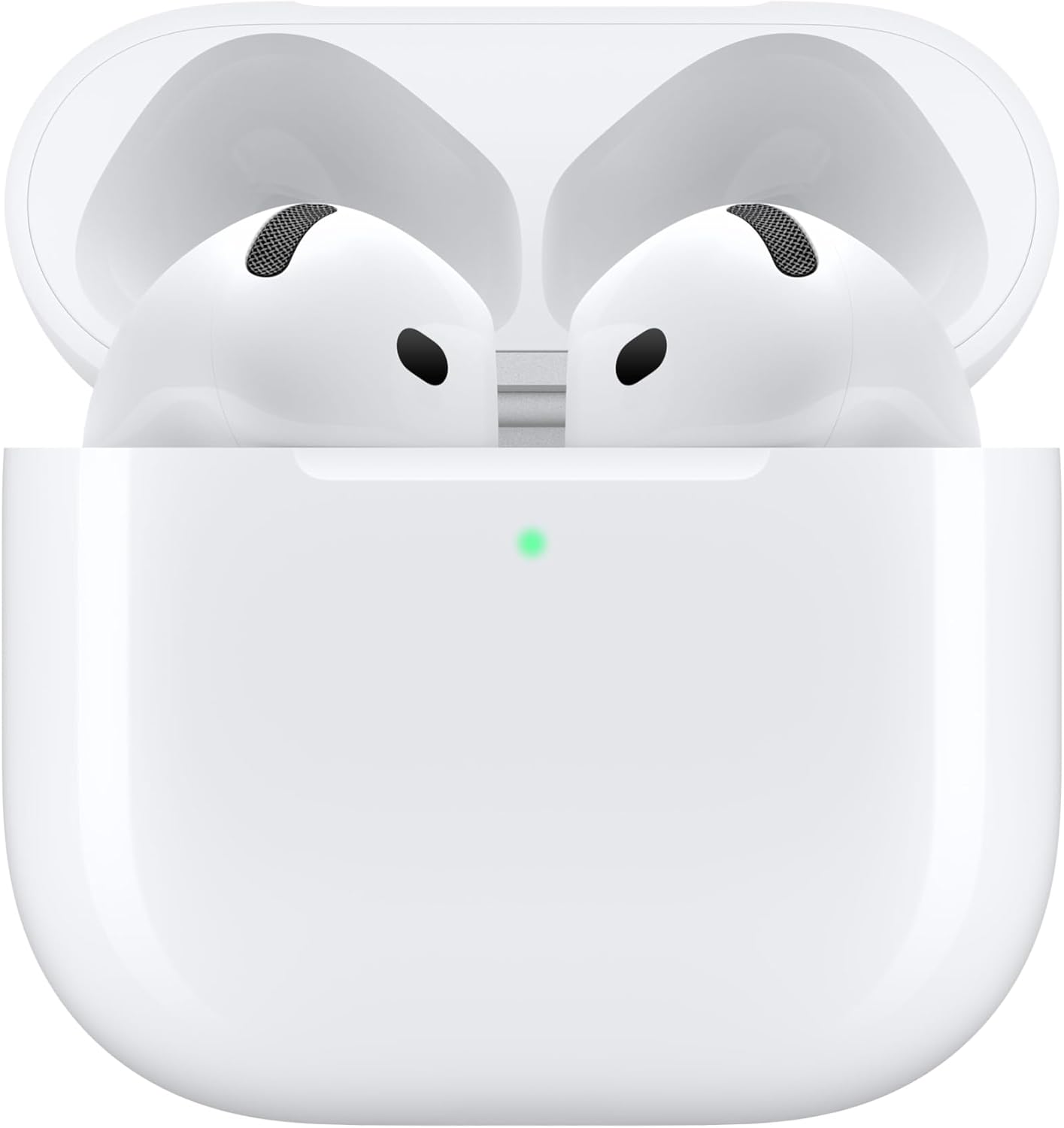 Airpods 4 Écouteurs Sans Fil, Casques Et Écouteurs Bluetooth, Audio Spatial Personnalisé, Résistance À La Transpiration Et L’Eau, Boîtier De Charge USB-C, Puce H2, Jusqu’À 24 Heures D’Autonomie