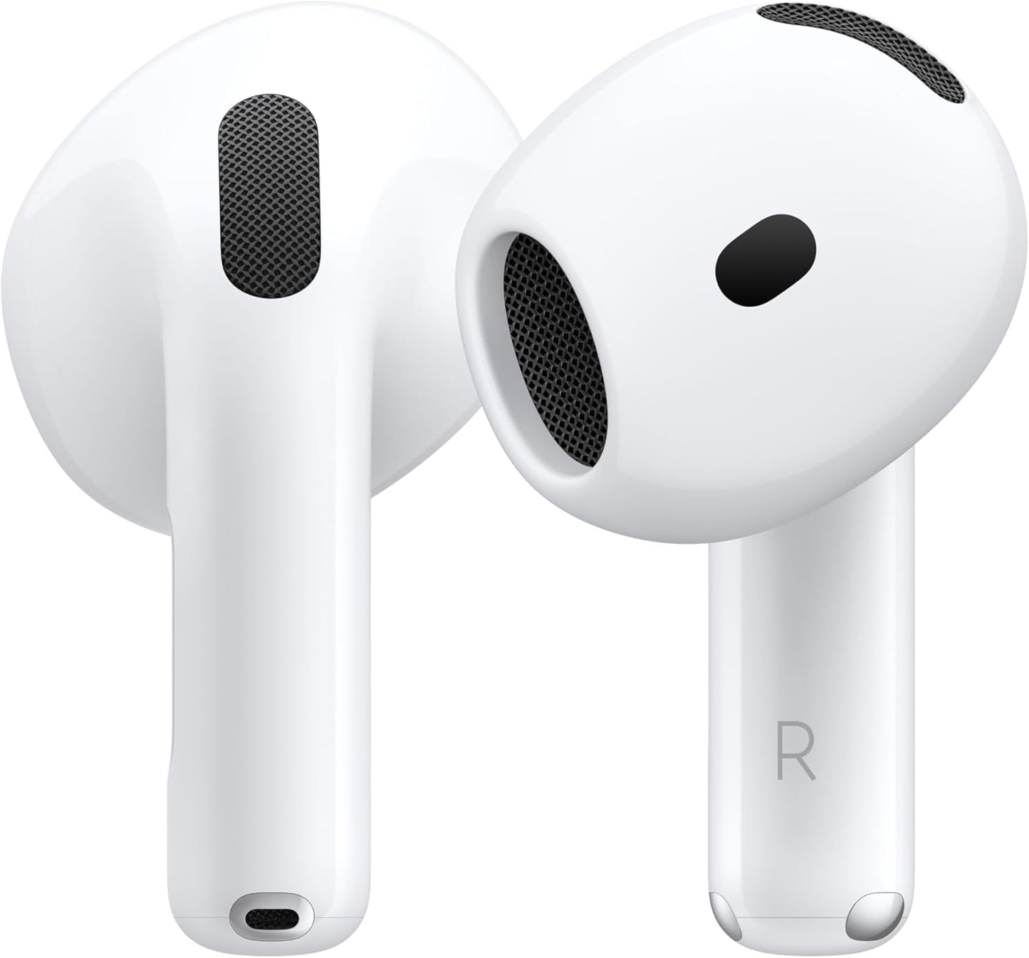 Airpods 4 Écouteurs Sans Fil, Casques Et Écouteurs Bluetooth, Audio Spatial Personnalisé, Résistance À La Transpiration Et L’Eau, Boîtier De Charge USB-C, Puce H2, Jusqu’À 24 Heures D’Autonomie