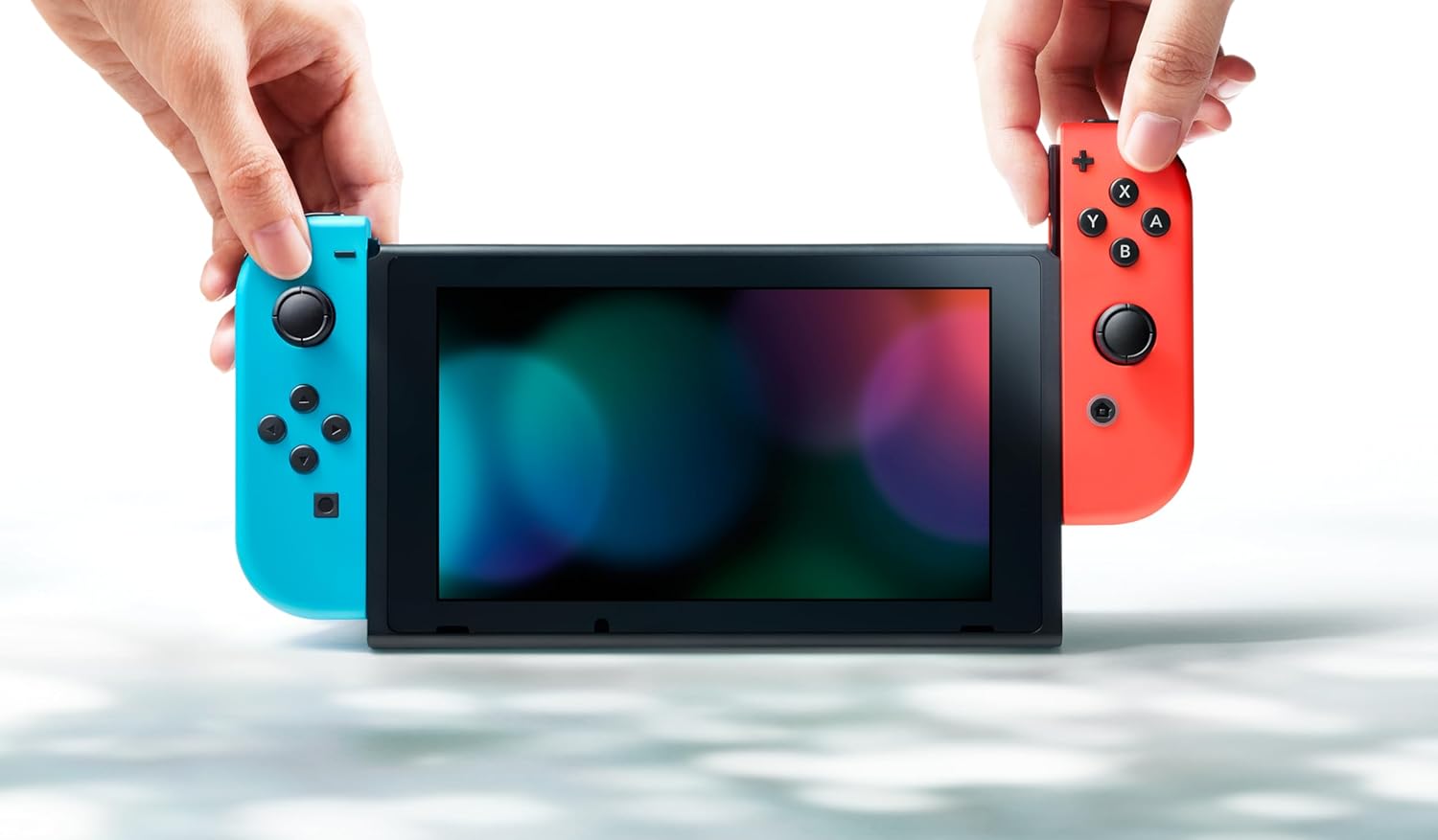 Console Nintendo Switch avec Joy-Con Neon Bleu et Rouge - L'expérience de jeu ultime