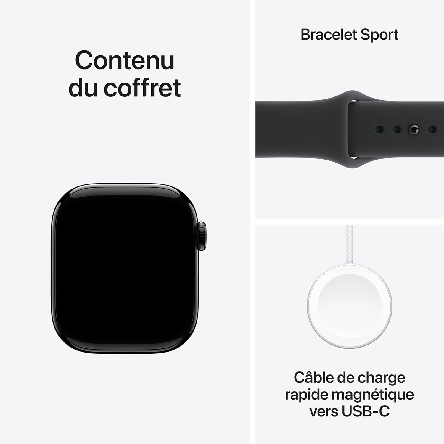 Watch Series 11 [GPS 42 Mm] Montre Connectée Avec Boîtier Obsidienne Et Bracelet Sport Noir. Score De Sommeil, Moniteur D’Activité, Suivi De La Santé, Écran Toujours Activé