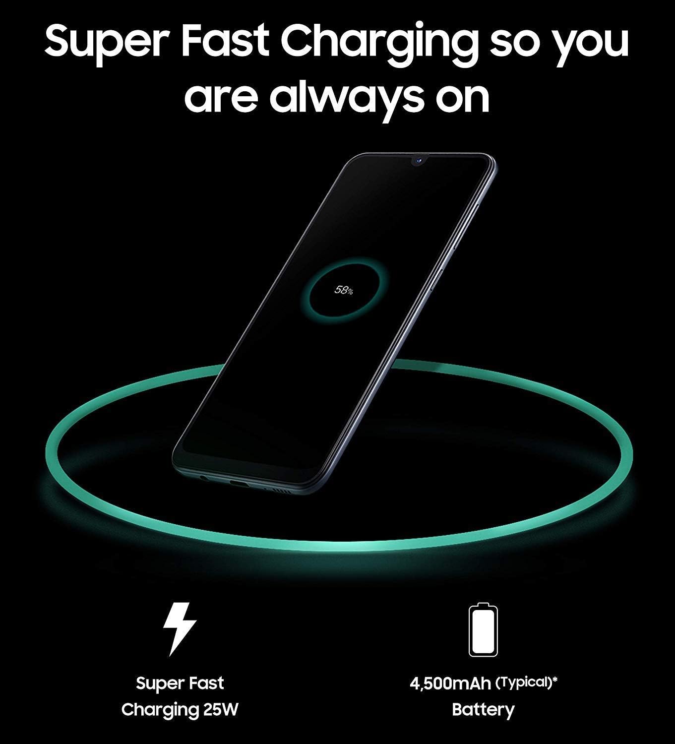 Samsung Galaxy A70 6,7 Pouces Smartphone 6 Go RAM Sans Carte SIM 128 Go Double SIM Noir a (Renouvelé)