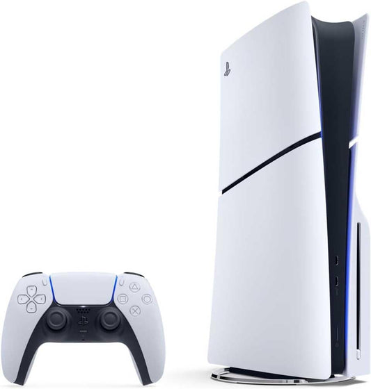 Découvrez la PlayStation 5 Édition Standard : Console Ultra-Rapide avec Lecteur Blu-Ray 4K et Manette DualSense Haptique - Plongez dans l'Aventure en Couleur Blanche!