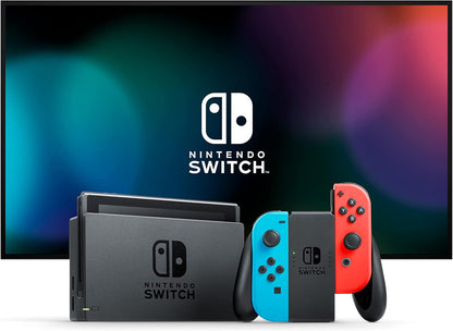 Console Nintendo Switch avec Joy-Con Neon Bleu et Rouge - L'expérience de jeu ultime