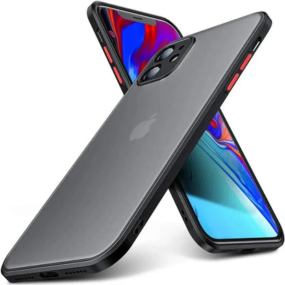 Coque mate antichoc pour iPhone