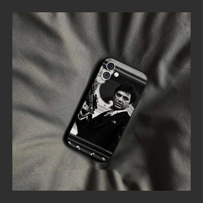 Coque de téléphone T-Tony M-Montana S-Scarface pour iPhone
