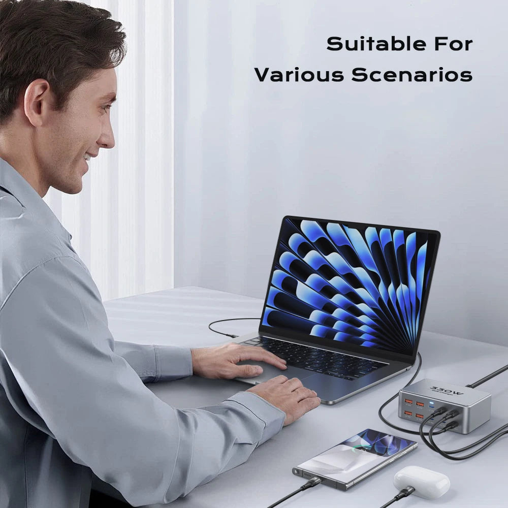 Station de charge rapide multiport