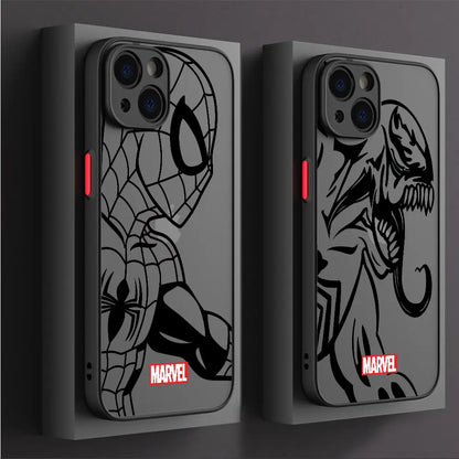 Coque mate transparente pour iPhone