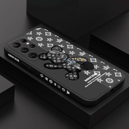 Coque de téléphone Ours mécanique pour Samsung
