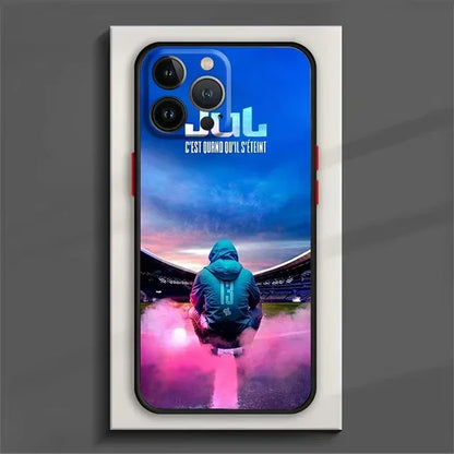 Coque de téléphone JuL pour iPhone - Finition translucide givrée