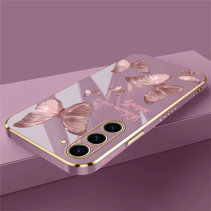 Étui de téléphone papillon pour Samsung Galaxy