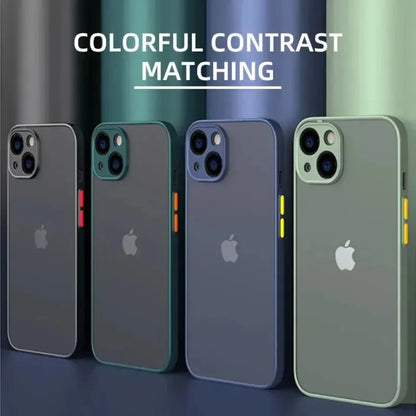 Coque mate antichoc pour iPhone
