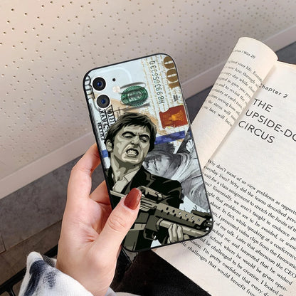 Coque de téléphone T-Tony M-Montana S-Scarface pour iPhone