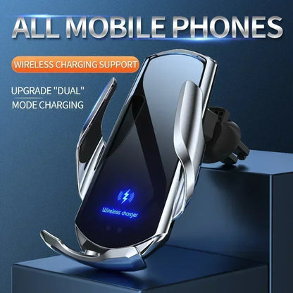Chargeur sans fil 100 W pour voiture, iPhone Xiaomi et Samsung