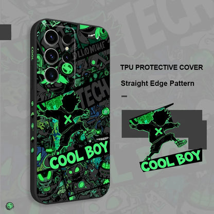 Coque de téléphone Cool Guy Graffiti pour Samsung Galaxy