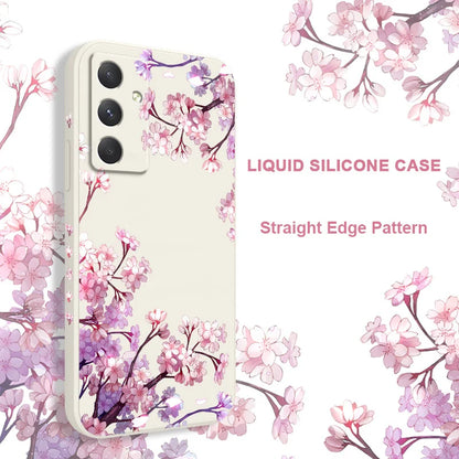 Coque de téléphone à motif fleurs tombantes pour Samsung