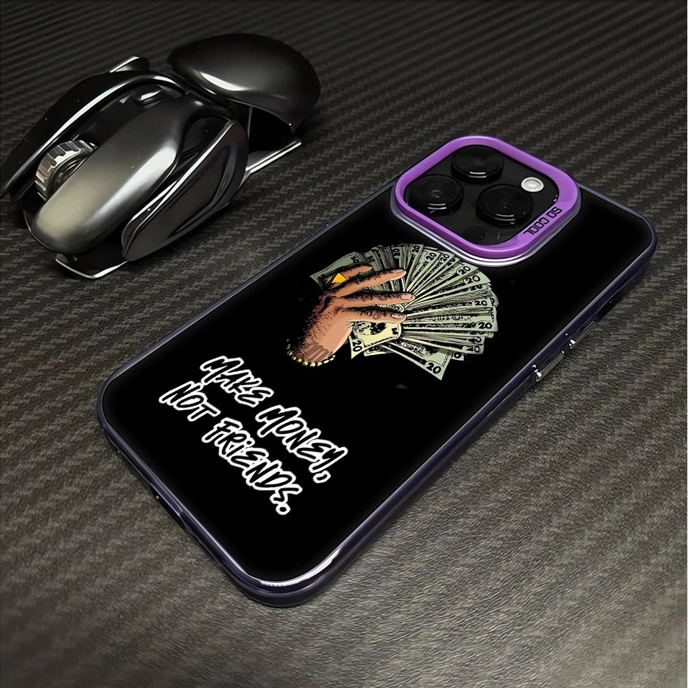 Coque de téléphone « Le temps c'est de l'argent » pour iPhone