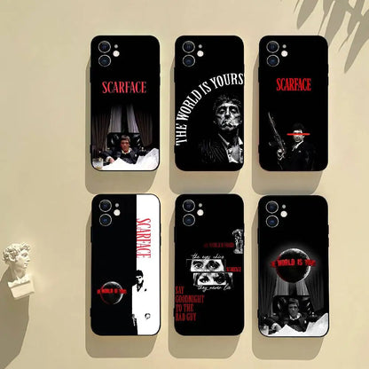 Coque de téléphone Scarface Tony Montana pour iPhone