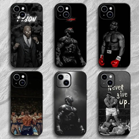 Coque de téléphone M-Mike Tyson Boxer pour iPhone