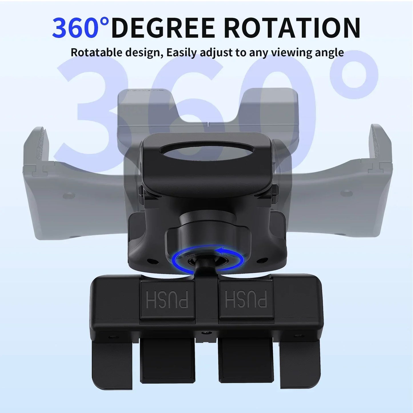 Universal 360° Rotating Car Tablet Holder 