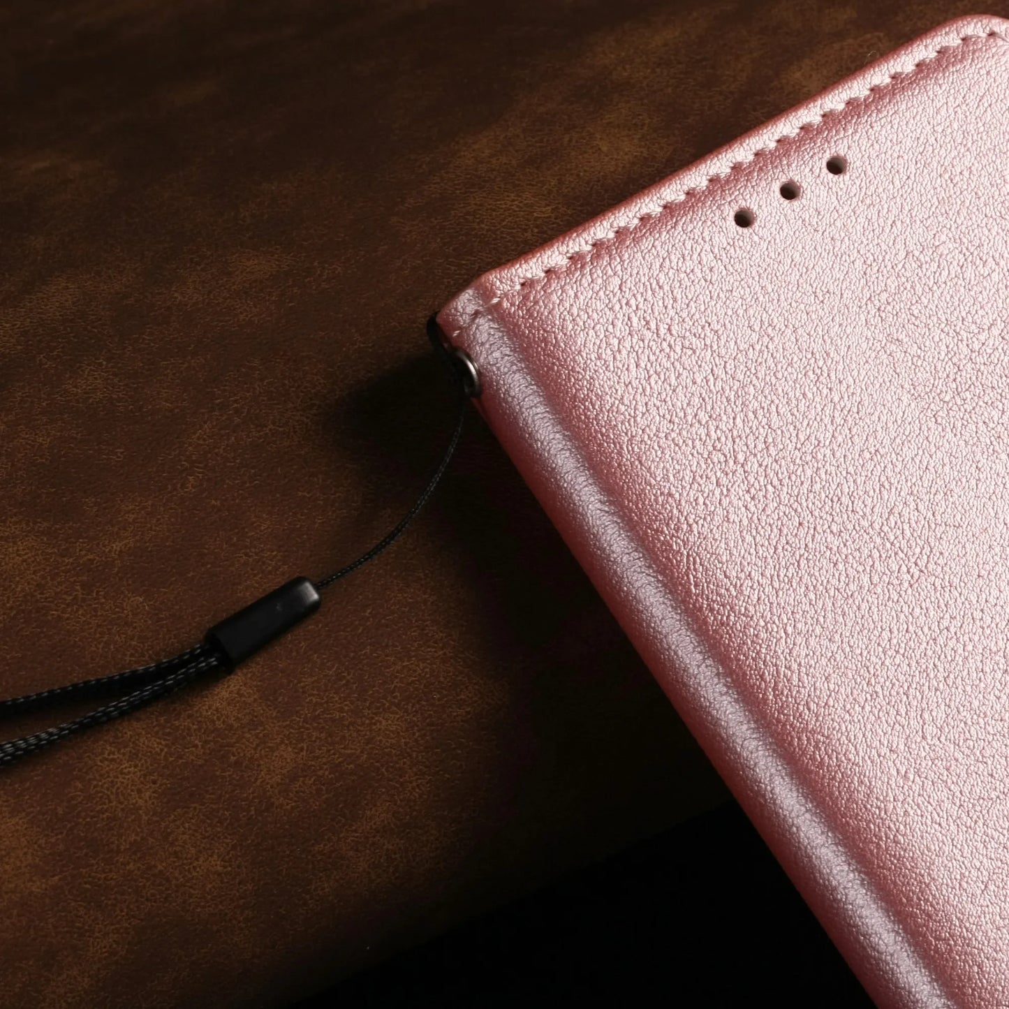 Étui portefeuille en cuir pour Huawei
