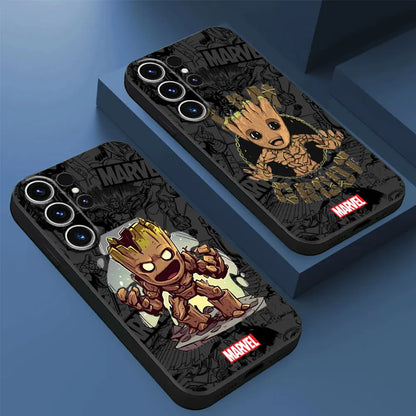 Coque souple Marvel Groot Baby pour Samsung Galaxy