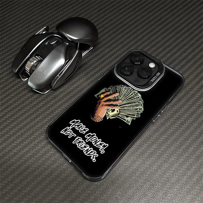 Coque de téléphone « Le temps c'est de l'argent » pour iPhone