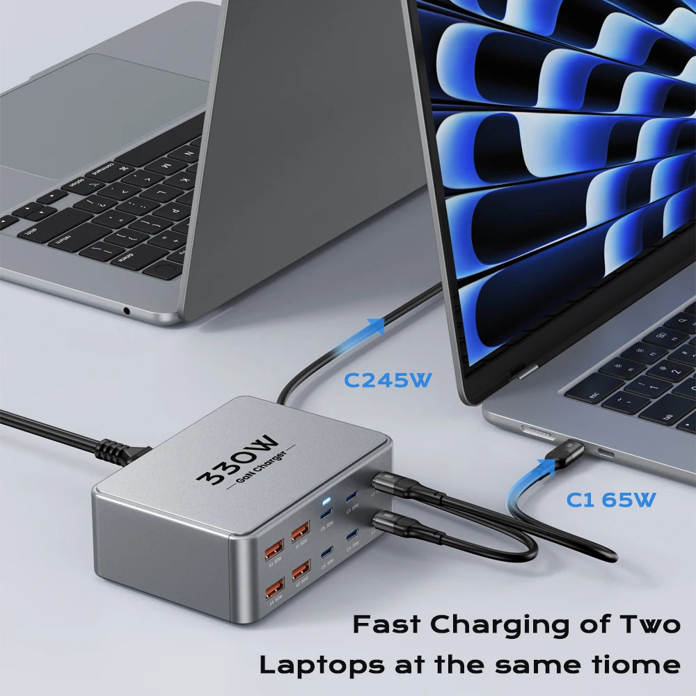 Station de charge rapide multiport
