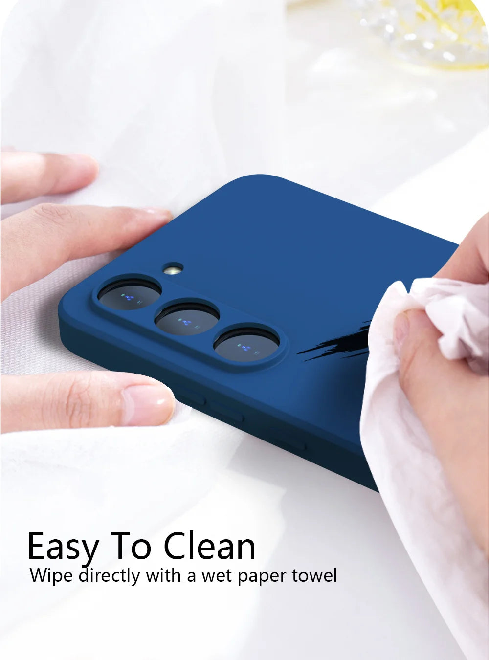 Coque en silicone souple antichoc pour Samsung