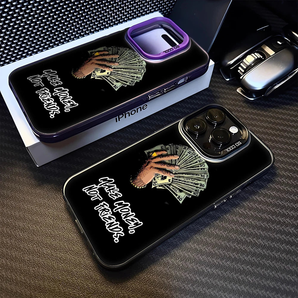 Coque de téléphone « Le temps c'est de l'argent » pour iPhone