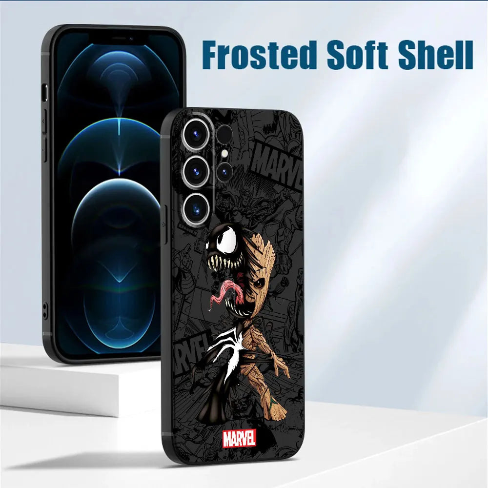 Coque souple Marvel Groot Baby pour Samsung Galaxy