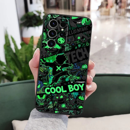 Coque de téléphone Cool Guy Graffiti pour Samsung Galaxy