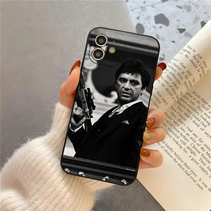 Coque de téléphone T-Tony M-Montana S-Scarface pour iPhone