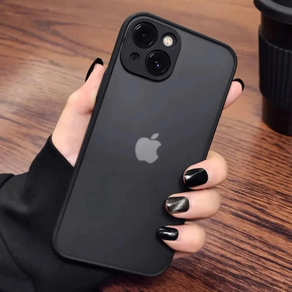 Coque mate antichoc pour iPhone