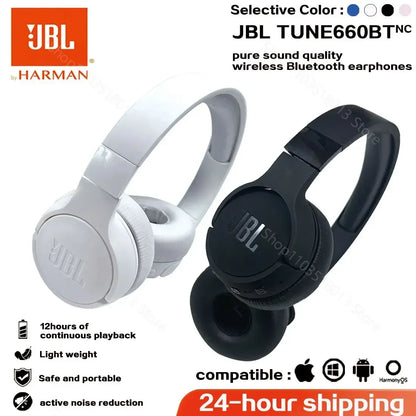 JBL Tune 660NC original, Casque sans fil supra-auriculaire