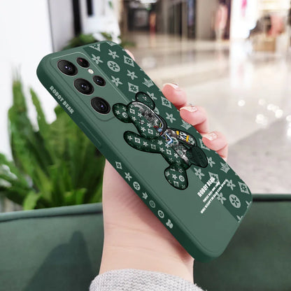 Coque de téléphone Ours mécanique pour Samsung