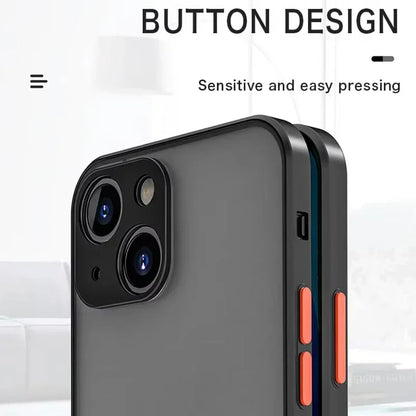 Coque de téléphone JuL pour iPhone - Finition translucide givrée