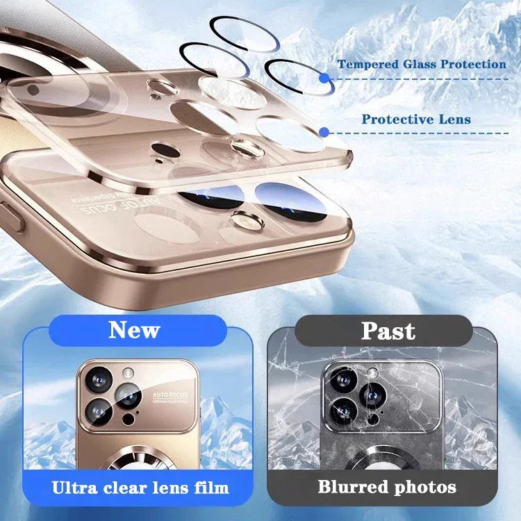 Protection en verre trempé pour lentilles de caméra de smartphone avec film ultra clair versus photos floues