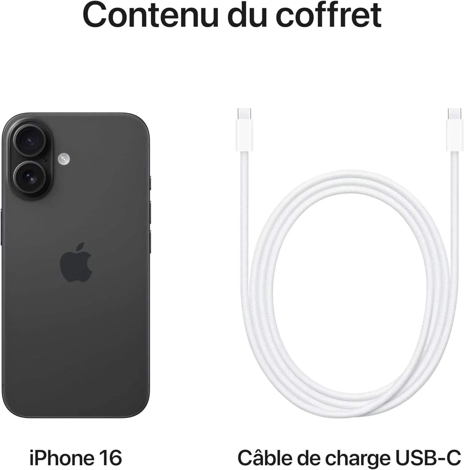 Iphone 16 (128 Go) - Noir