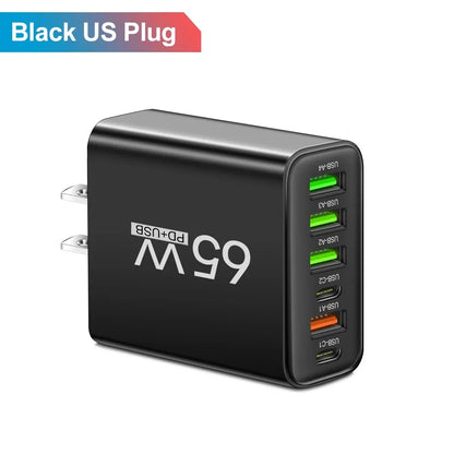 Chargeur USB multiport 65 W