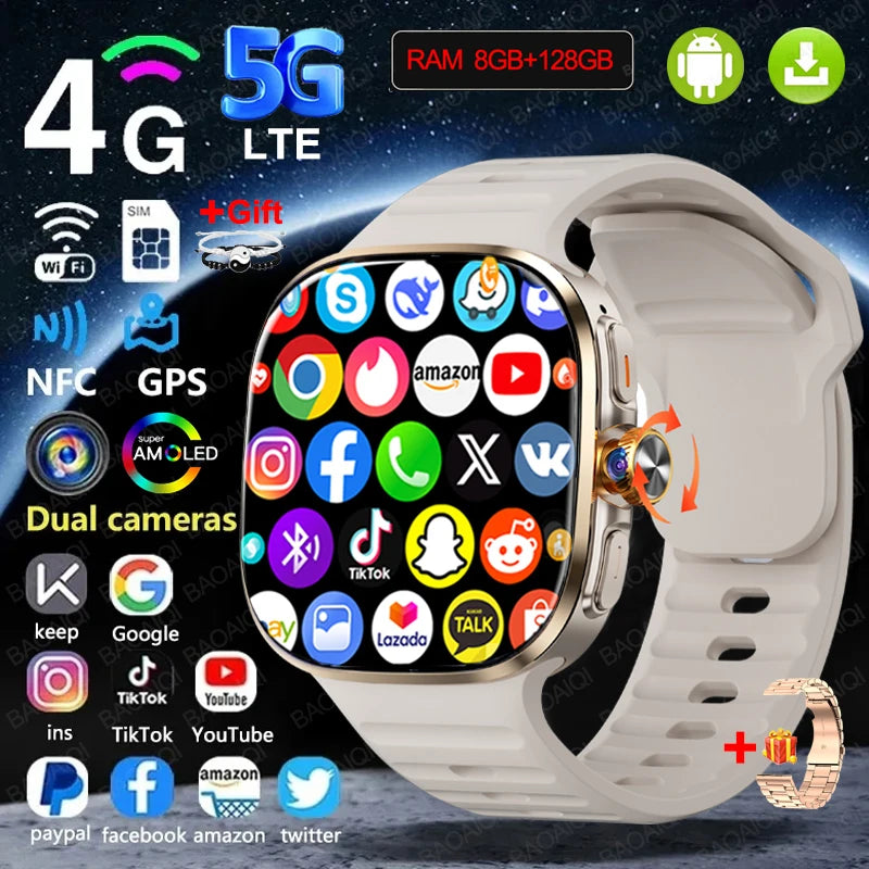 Montre connectée 5G/4G Full Netcom