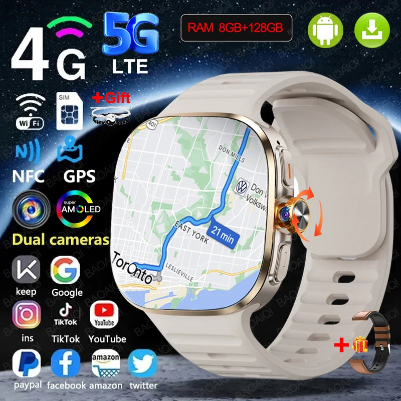 Montre connectée 5G/4G Full Netcom