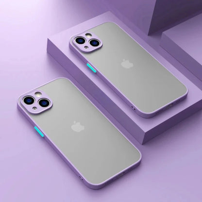Coque mate antichoc pour iPhone