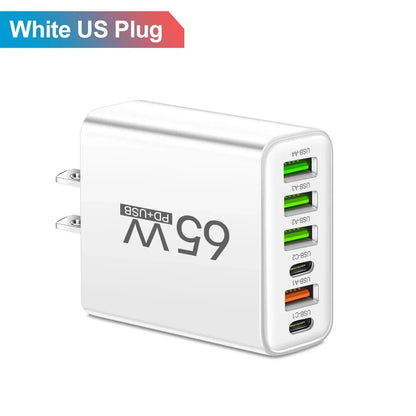 Chargeur USB multiport 65 W