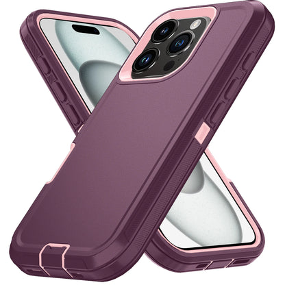Coque de protection antichoc pour iPhone avec support