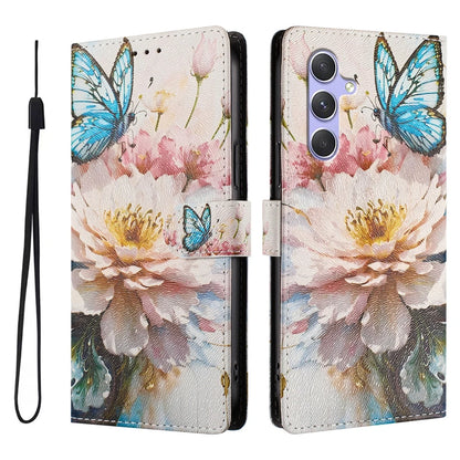 Étui portefeuille magnétique en cuir pour Samsung Galaxy
