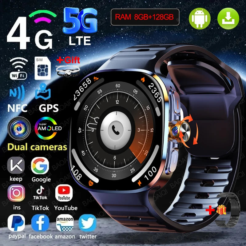 Montre connectée 5G/4G Full Netcom
