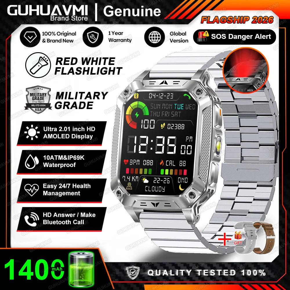 Montre connectée pour homme 2026
