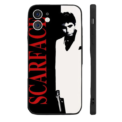 Coque de téléphone T-Tony M-Montana S-Scarface pour iPhone