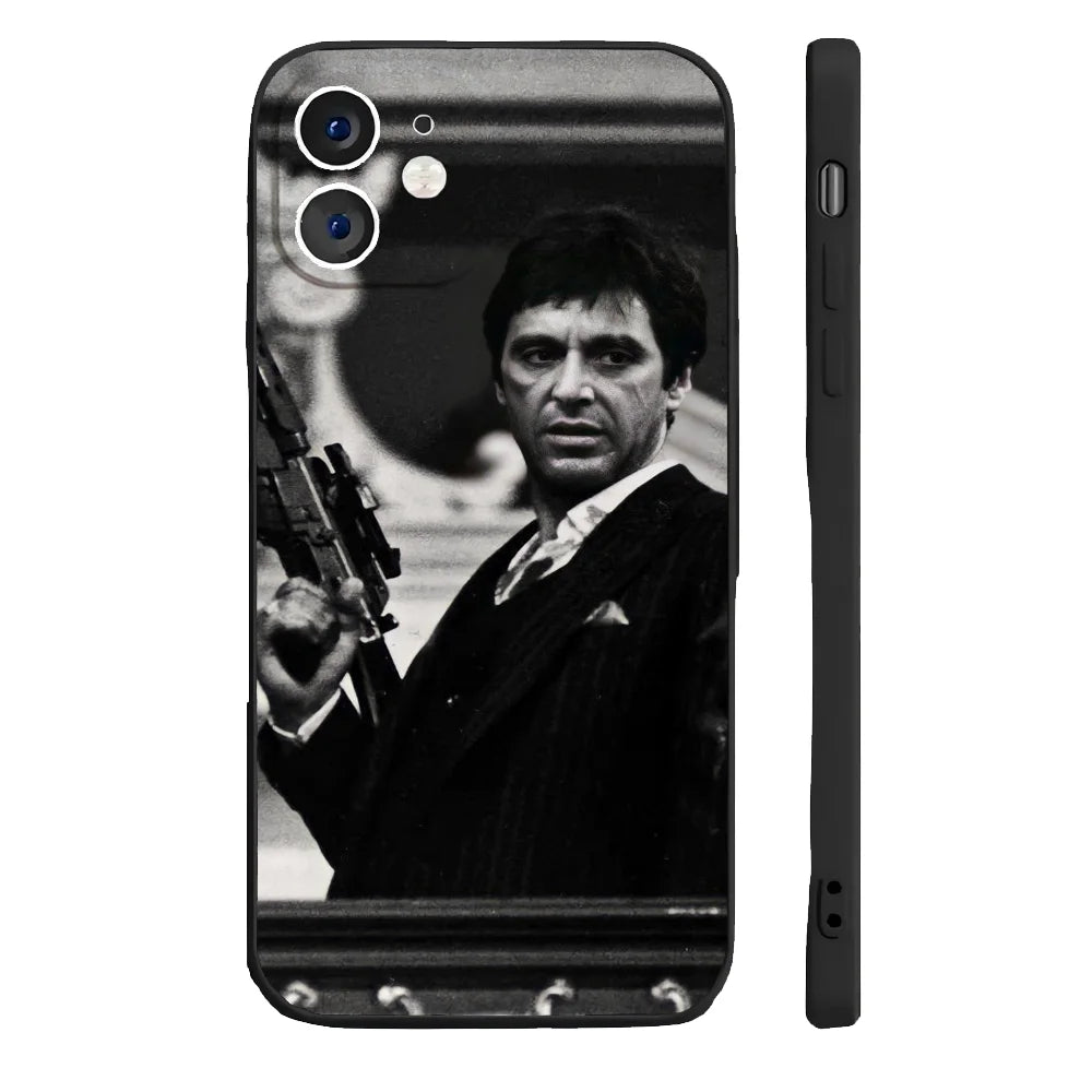 Coque de téléphone T-Tony M-Montana S-Scarface pour iPhone